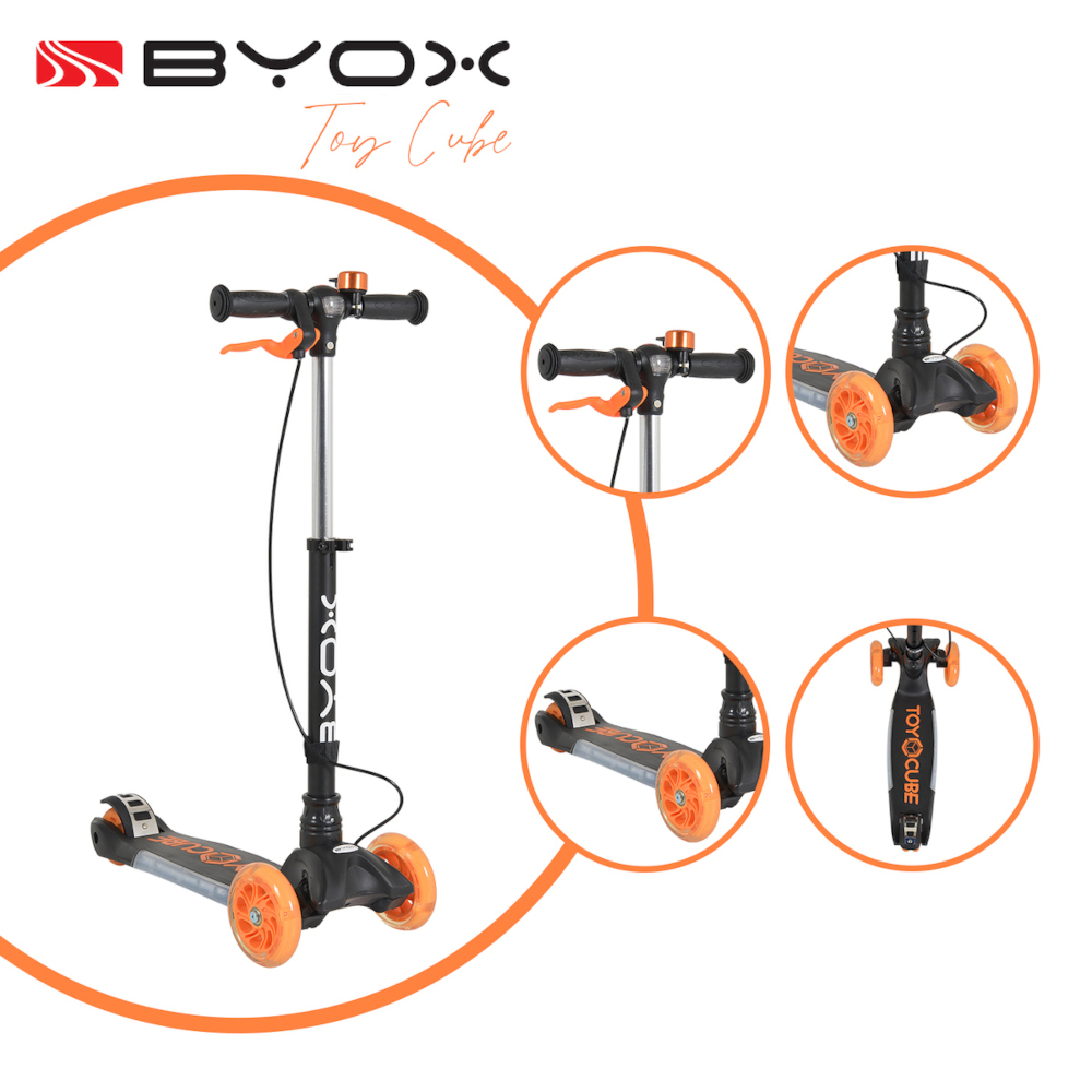 340-0021-0006_1 Πατίνι Scooter Toy Cube Byox Black 3800146228385 - Image 1