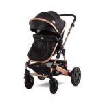 Καρότσι Μετατρεπόμενο 2σε1 Lora Lorelli Luxe Black 10021272186 - Image 4