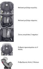 Κάθισμα Αυτοκινήτου 0-36kg Galaxy Lorelli Brittany Blue 2021 - Image 3