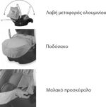 Κάθισμα Αυτοκινήτου 0-13kg Rimini Lorelli Black Leaves 10071082064 - Image 2