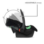 Κάθισμα Αυτοκινήτου 0-13kg (40-87cm) Spirit Lorelli Black Jasper 10071782401 - Image 3