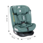 Κάθισμα Αυτοκινήτου 40-150cm i-size Scorpius Lorelli Green Pine 10071752407 - Image 4