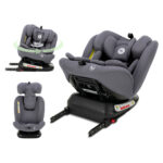 Κάθισμα Αυτοκινήτου 40-150cm (0-36kg) i-Size Isofix 360° Capella Lorelli Grey 10072142506