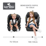 Κάθισμα Αυτοκινήτου 76-150cm i-size Isofix Benevento Lorelli Black Jasper 10071772401 - Image 4