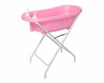 Μπανάκι Βρεφικό με Βάση και Θερμόμετρο 88cm Lorelli Pink 10130820003 - Image 3