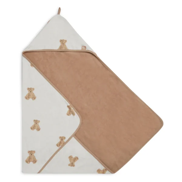 Jollein: Μπουρνούζι κάπα βαμβακερό - Teddy Bear 0-3 ετών
