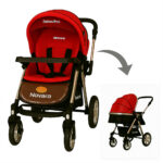 Καρότσι με Ελαστικά Αέρα Beboulino Novara Red 60106010003