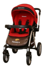 Καρότσι με Ελαστικά Αέρα Beboulino Novara Red 60106010003 - Image 2