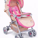 Καρότσι με Ποδόσακο Bello Beboulino Pink Bears 60106160008
