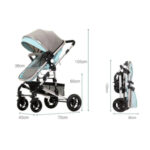 Καρότσι 2σε1 Μετατρεπόμενο Aveiro Beboulino Pink 60106680008 - Image 3