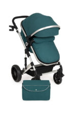 Πολυκαρότσι 2σε1 Μετατρεπόμενο Darling Kikka Boo Green Silver 31001020058