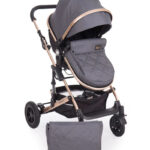 Καρότσι 2σε1 Μετατρεπόμενο Amaia Kikka boo Dark Grey 31001020077