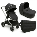 Πολυκαρότσι 2σε1 με ξεχωριστό Πορτ μπεμπέ Maui Kikka boo Grey 31001020104