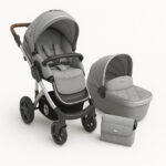 Καρότσι 2σε1 με ξεχωριστό Πορτ μπεμπέ Rimini Lorelli Grey & Black Dots 10021052164