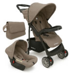 Καρότσι 2σε1 με Car Seat Airy Kikka Boo Beige Melange 31001010112