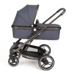 Καρότσι 2σε1 με ξεχωριστό Πορτ μπεμπέ Kikka boo Divaina Dark Grey Melange 31001020061 - Image 3