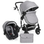 Πολυκαρότσι Μετατρεπόμενο 3σε1 με Car Seat 0-13kg Darling Kikka boo Dark Grey 31001010057