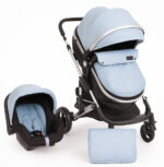 Πολυκαρότσι Μετατρεπόμενο 3σε1 με Car Seat 0-13kg Amaia Kikka boo Blue 31001010116
