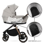 Πολυκαρότσι 3σε1 με ξεχωριστό Πορτ μπεμπέ και Car Seat 0-13kg Bianca Lorelli Beige Warm 2026 10022112603A - Image 4