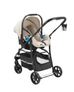 Πολυκαρότσι 3σε1 με ξεχωριστό Πορτ μπεμπέ και Car Seat 0-13kg Selina Kikka boo Light Beige 2023 31001010181 - Image 3