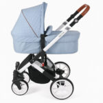 Πολυκαρότσι 3σε1 με ξεχωριστό Πορτ μπεμπέ και Car Seat 0-13kg Dotty Kikka Boo Blue 31001010084 - Image 3