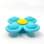 uFun Βρεφικό γυροσκόπιο σιλικόνης - Pop It παιχνίδι Μπλε - Image 2