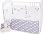 Προίκας Κούνιας 3τμχ 60x120cm Kikka Boo Little Angel Clouds 41101020007