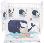 Προίκα Κούνιας 3τμχ 70x140cm Kikka Boo Sailor 41101020080