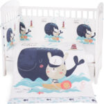 Προίκα Κούνιας 3τμχ 70x140cm Kikka Boo Sailor 41101020080
