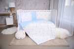 Σετ Προίκας Κούνιας 60x120cm Lily Lorelli Blue Moon & Stars 20800145701