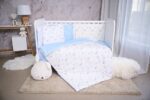 Σετ Προίκα Κούνιας 70x140cm 5τμχ Lorelli Blue Moon Stars 20800085701