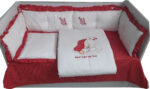 Προίκα Κούνιας 60x120cm Sweet Sleep Beboulino Red 70013140360 - Image 2