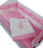 Προίκα Κούνιας 60x120cm Sweet Sleep Beboulino Pink 70013140860
