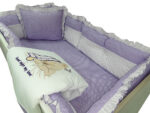 Προίκα Κούνιας 60x120cm Sweet Sleep Beboulino Violet 70013140960 - Image 3