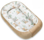 Maboo: Βρεφική Φωλιά Διπλής Όψεως 90x50x10cm Velvet Happy Savanna Maboo