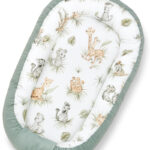 Maboo: Βρεφική Φωλιά Διπλής Όψεως 90x50x10cm Velvet Royal Safari