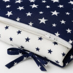 Προστατευτική Πάντα Κούνιας 2 όψεων 60x120cm Beboulino Dark Blue Stars 70507701850 - Image 4
