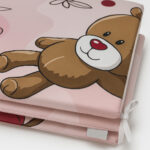 Προστατευτική Πάντα Κούνιας 60x120cm Beboulino Teddy 70507701870 - Image 2