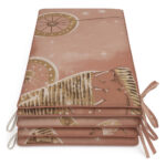 Προστατευτική Πάντα Κούνιας 4τμχ 60x120cm Beboulino Beige Dreams 70507701875
