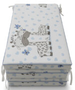 Προστατευτική Πάντα Κούνιας 60x120cm Beboulino U&Me Blue 70507701879