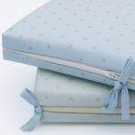 Προστατευτική Πάντα Κούνιας 4τμχ 70x140cm Beboulino Blue Grey Stars 70507711701 - Image 2