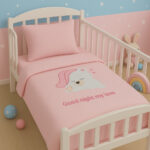 Σετ Προίκας Μωρού για Κούνια 4τμχ Beboulino Pink Rige 70713200008 - Image 2