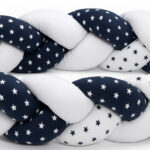 Πάντα-πλεξούδα 220x22cm Beboulino Dark Blue Stars 75500051850