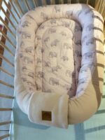 Grandes Suenos Βρεφική Φωλιά Ελεφαντάκια - Μπεζ 80x100cm - Image 6