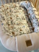 Grandes Suenos Βρεφική Φωλιά Ζώα του Δάσους - Μπεζ 80x100cm - Image 3