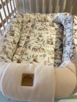 Grandes Suenos Βρεφική Φωλιά Ζώα του Δάσους - Μπεζ 80x100cm - Image 5