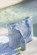 Walking Mum: Αδιάβροχη Τσάντα Παραλίας με Δίχτυ Strips - Image 2