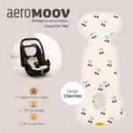 Aeromoov Αντι-ιδρωτικό κάλυμμα Air Layer 0-13kg για κάθισμα αυτοκινήτου - Group 0 Cherries