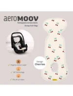 Aeromoov Αντι-ιδρωτικό κάλυμμα Air Layer 0-13kg για κάθισμα αυτοκινήτου - Group 0 Cherries