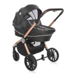 Πολυκαρότσι 3σε1 με ξεχωριστό Πορτ μπεμπέ και Car Seat 0-13kg Ramona Lorelli Luxe Black 10021682186R - Image 3